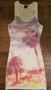 Palm Tree Bodycon Dress